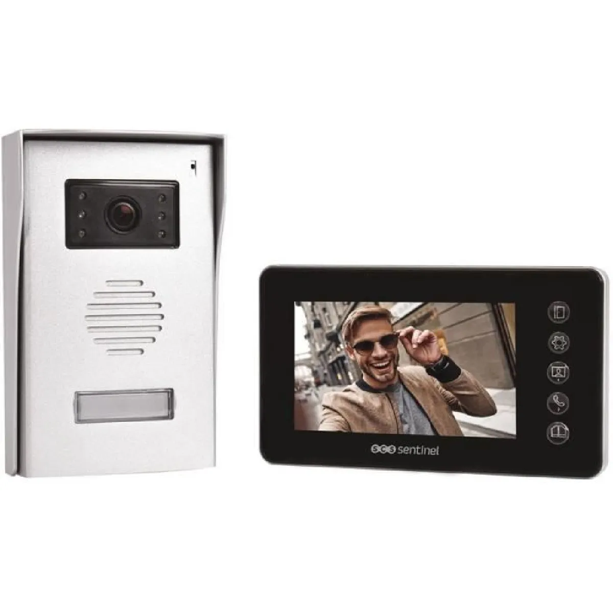 Interphone vidéo filaire VisioFirst 4.3 SCS SENTINEL Garantie - vue 2