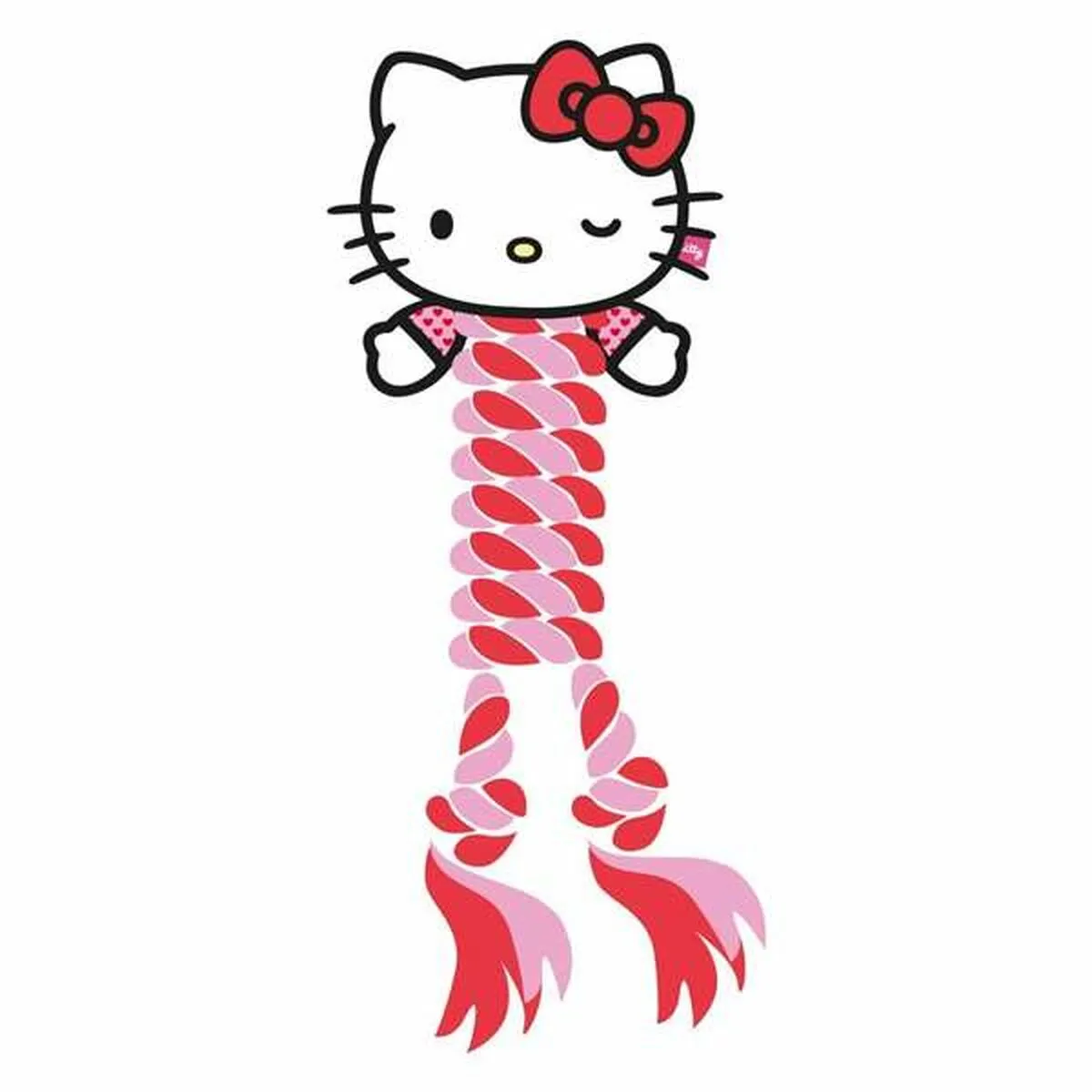 Jouet pour chien Hello Kitty Rouge 9,5 x 30 x 9,5 cm