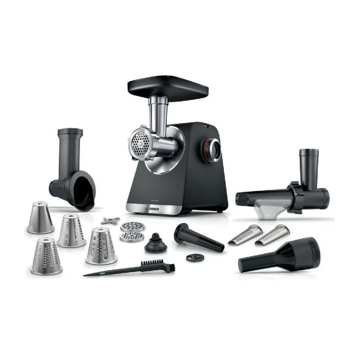 Hachoir a viande BOSCH Série 6 MFWS660B 3 grilles de hachoir