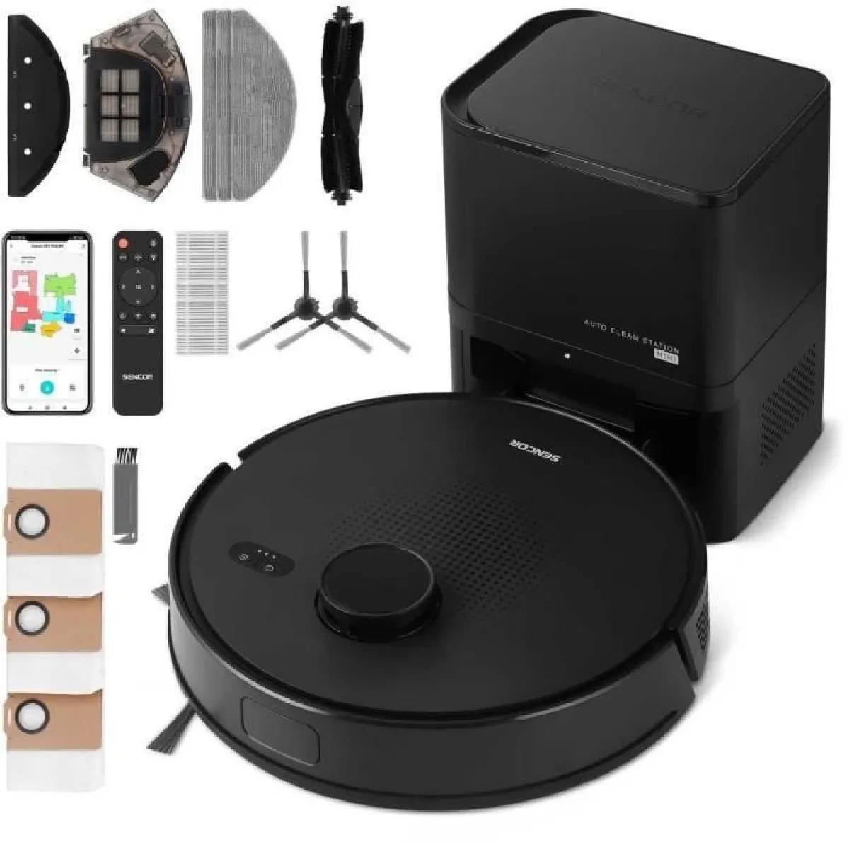 Cstore Noir Aspirateur Robot - Srv 9085Bk - Neuf - Image 3