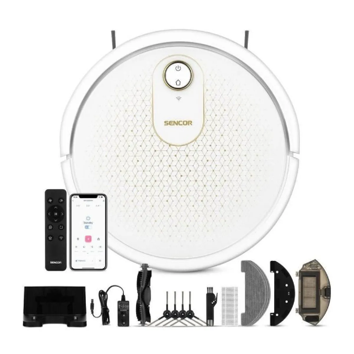 Sencor - Aspirateur robot - SRV 4550WH - Aspirateur - Image 3