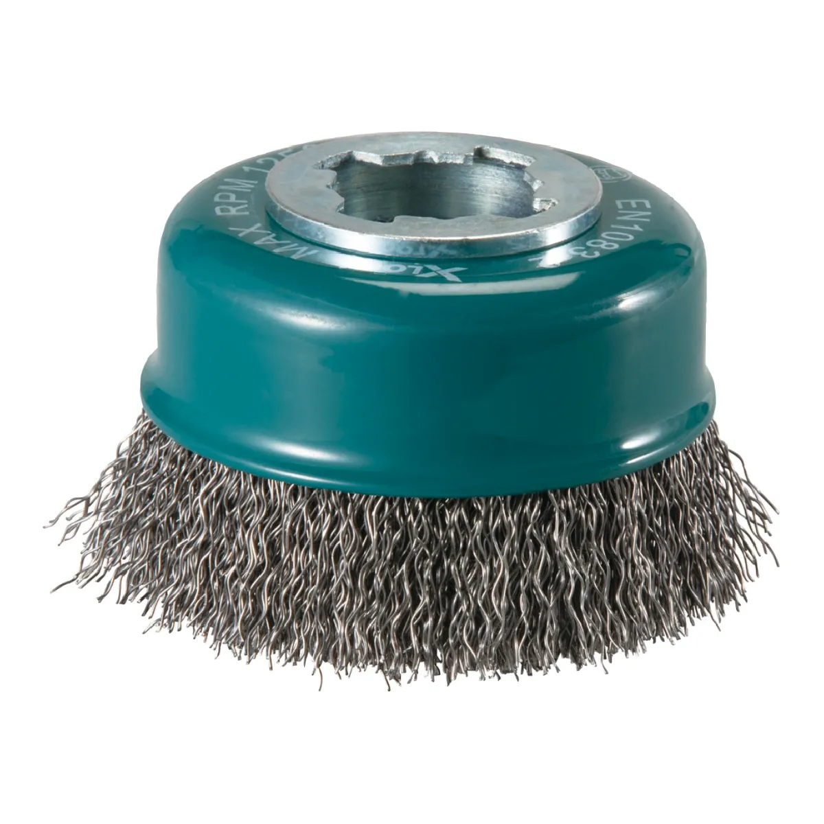 Brosse coupe à fils ondulés pour métal X LOCK Makita D 73396 - vue 2