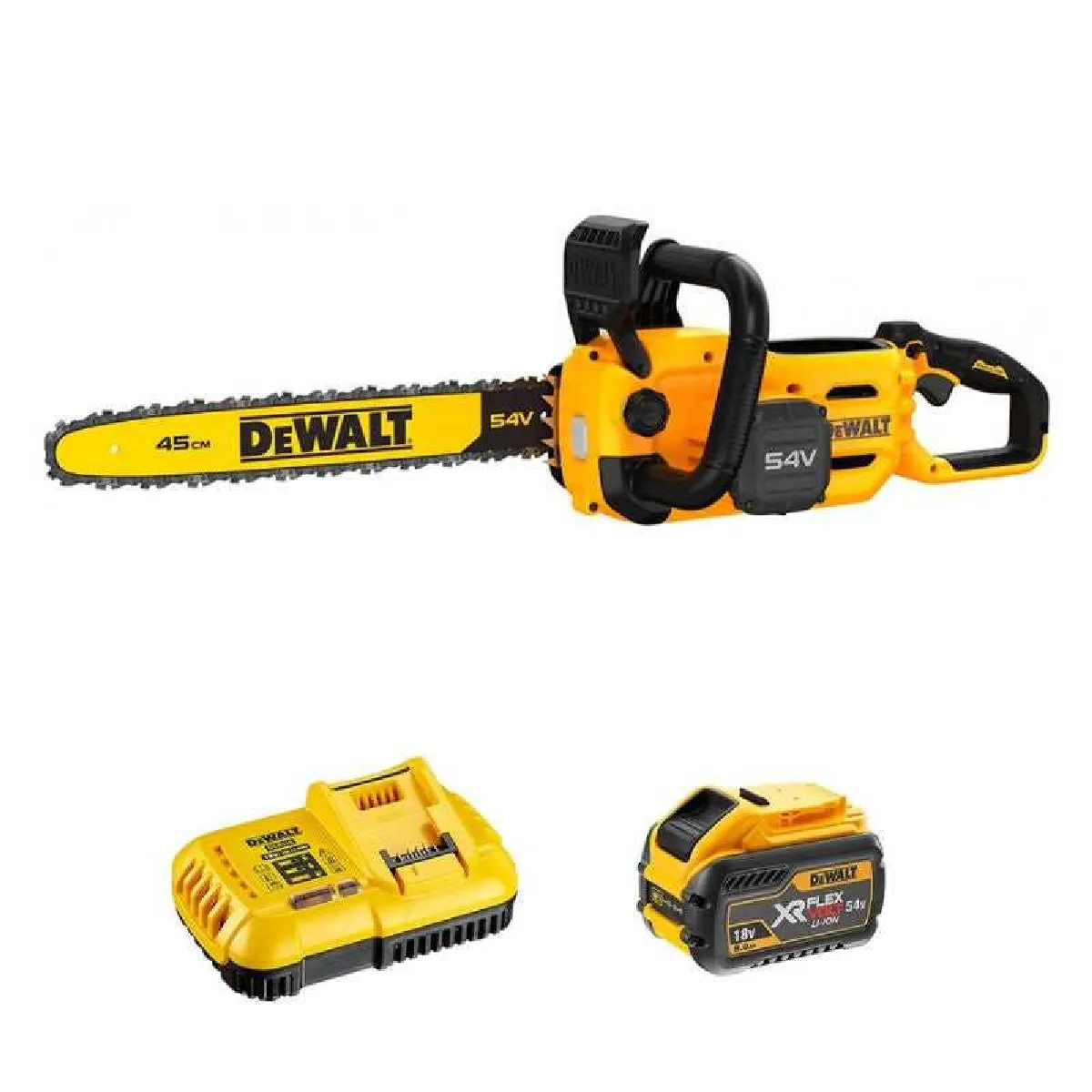 DEWALT  Tron&ccedil;onneuse batterie - Noir/jaune
