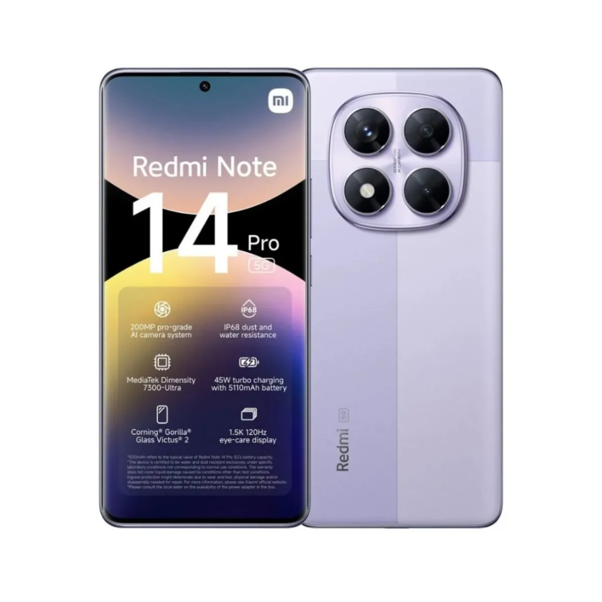 Xiaomi Redmi Note 14 Pro 5G 12GB Dual SIM - vue 2