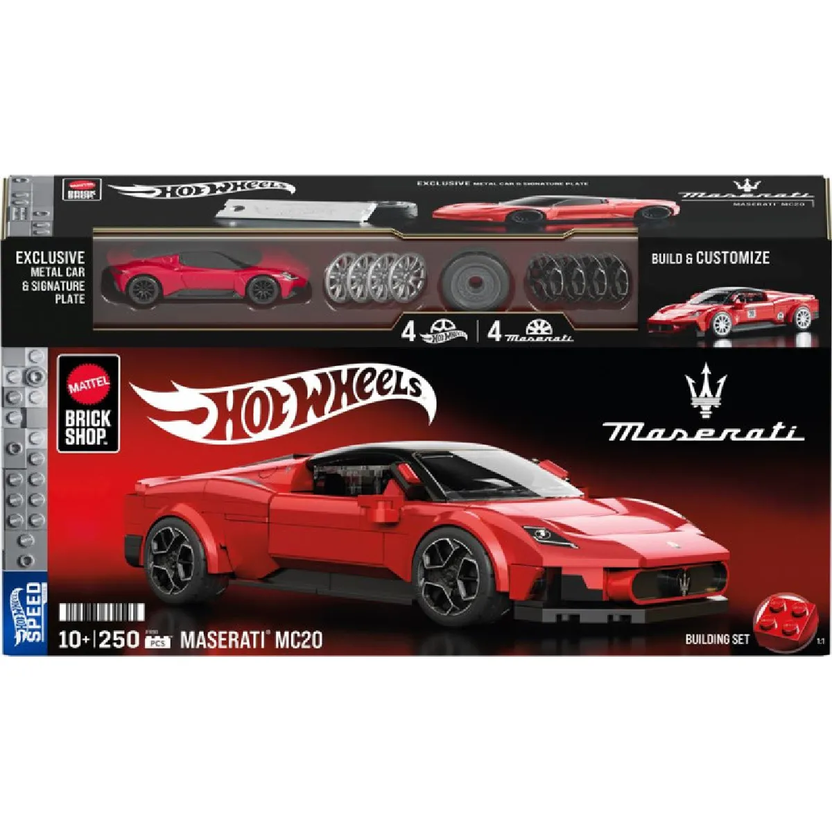 Mega jeu de construction Hot Wheels Maserati MC20