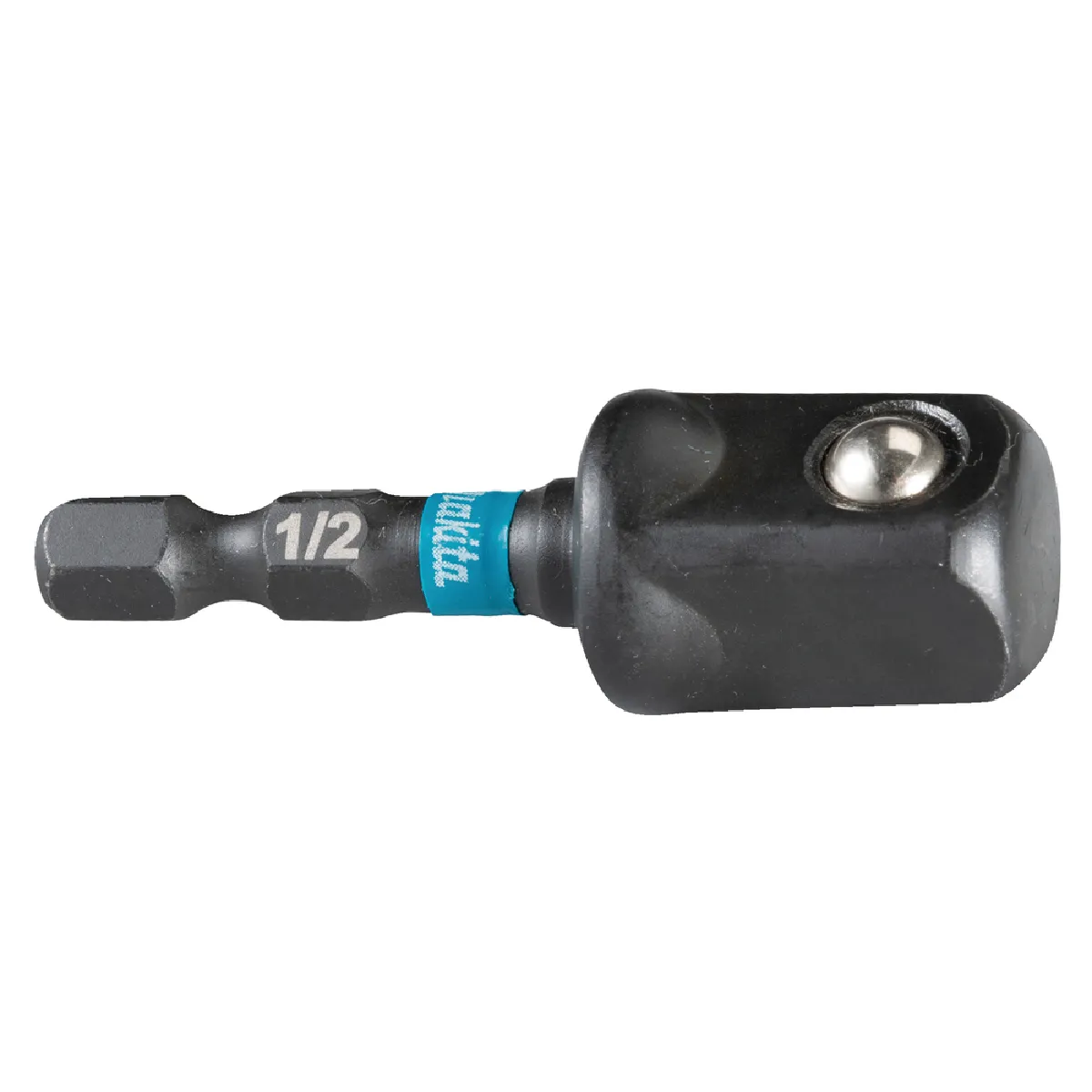 Adaptateur de Douille Makita B-66874 – 1/4" Hexagonal à 1/2" Carré, Acier