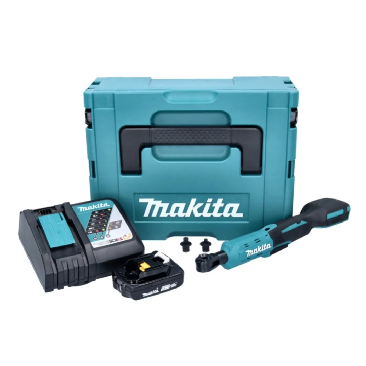 Makita DFS 250 RA1J Visseuse à cloison sèche sans fil 18 V Brushless + 1x Batterie 2,0 Ah + Chargeur + Makpac - vue 2