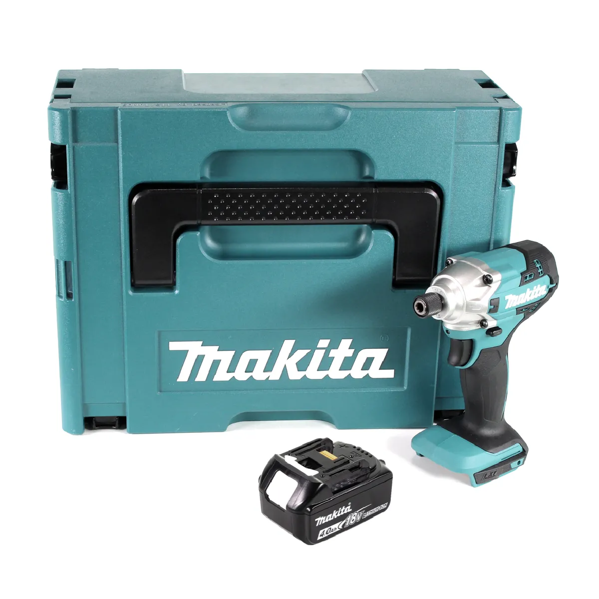 Makita DTD 156 M1J Clé à choc sans fil 18V 155Nm + 1x batterie 4 0Ah + Makpac sans chargeur
