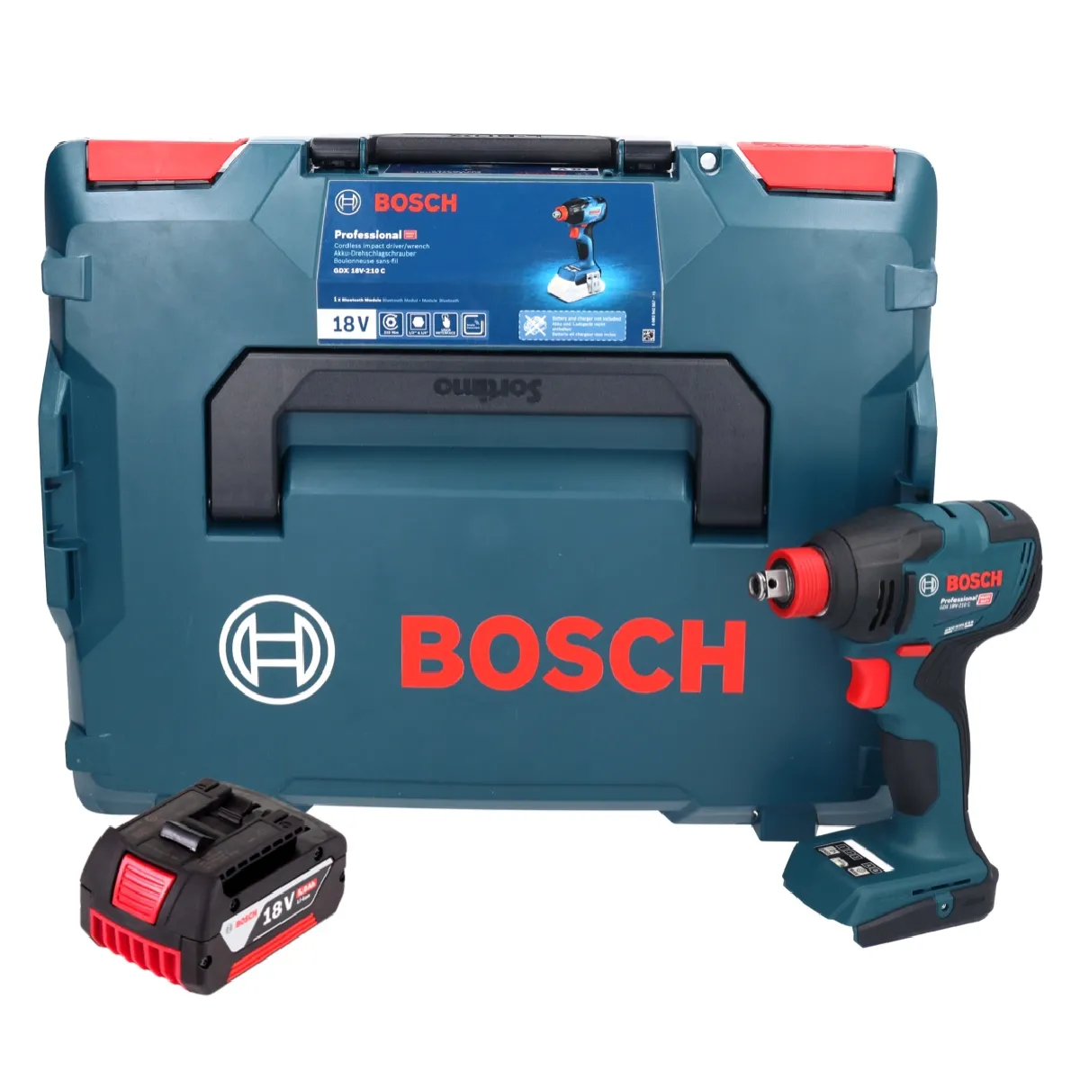 Visseuse à chocs sans fil Bosch GDX 18V 210 C 210 Nm Brushless Batterie 5 0 Ah - vue 3