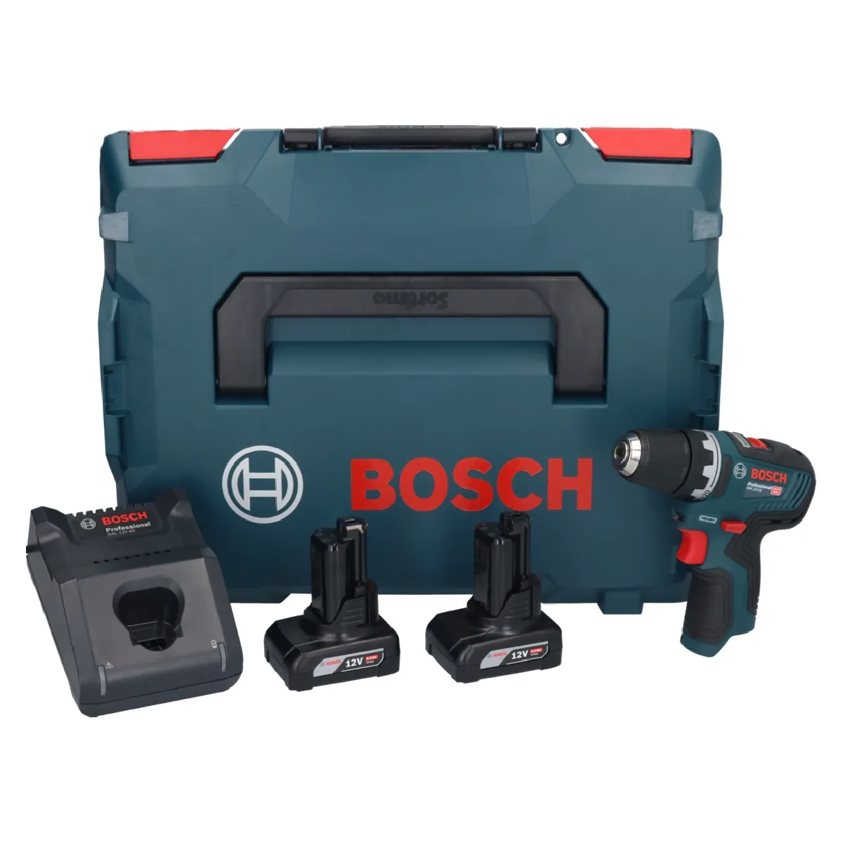 Bosch GSR 12V 35 Professional Perceuse visseuse sans fil 12 V 35 Nm Brushless + 2x batterie 6 0 Ah + chargeur + Boxx