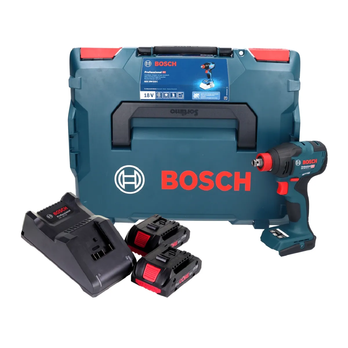 Bosch GDX 18V 210 C Professional Visseuse à chocs sans fil 18 V 210 Nm Brushless + Boxx sans batterie sans chargeur - vue 5
