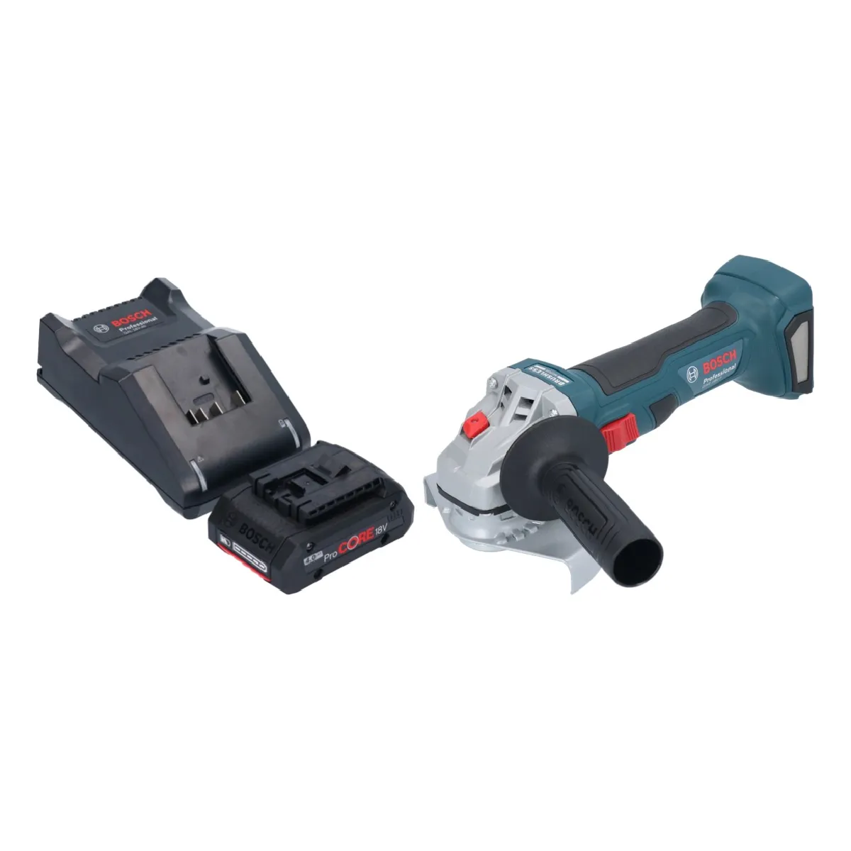 Bosch GWS 18V 7 Professional Meuleuse angulaire sans fil 18 V 125 mm Brushless + 1x batterie ProCORE 4 0 Ah + chargeur - vue 2
