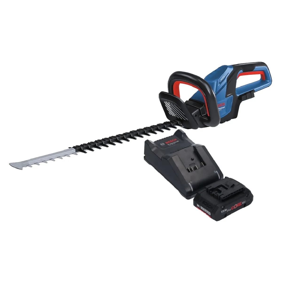Bosch GHE 18V 60 Professional Taille haie sans fil 18 V 60 cm Brushless + 1x batterie ProCORE 4 0 Ah sans chargeur - vue 2