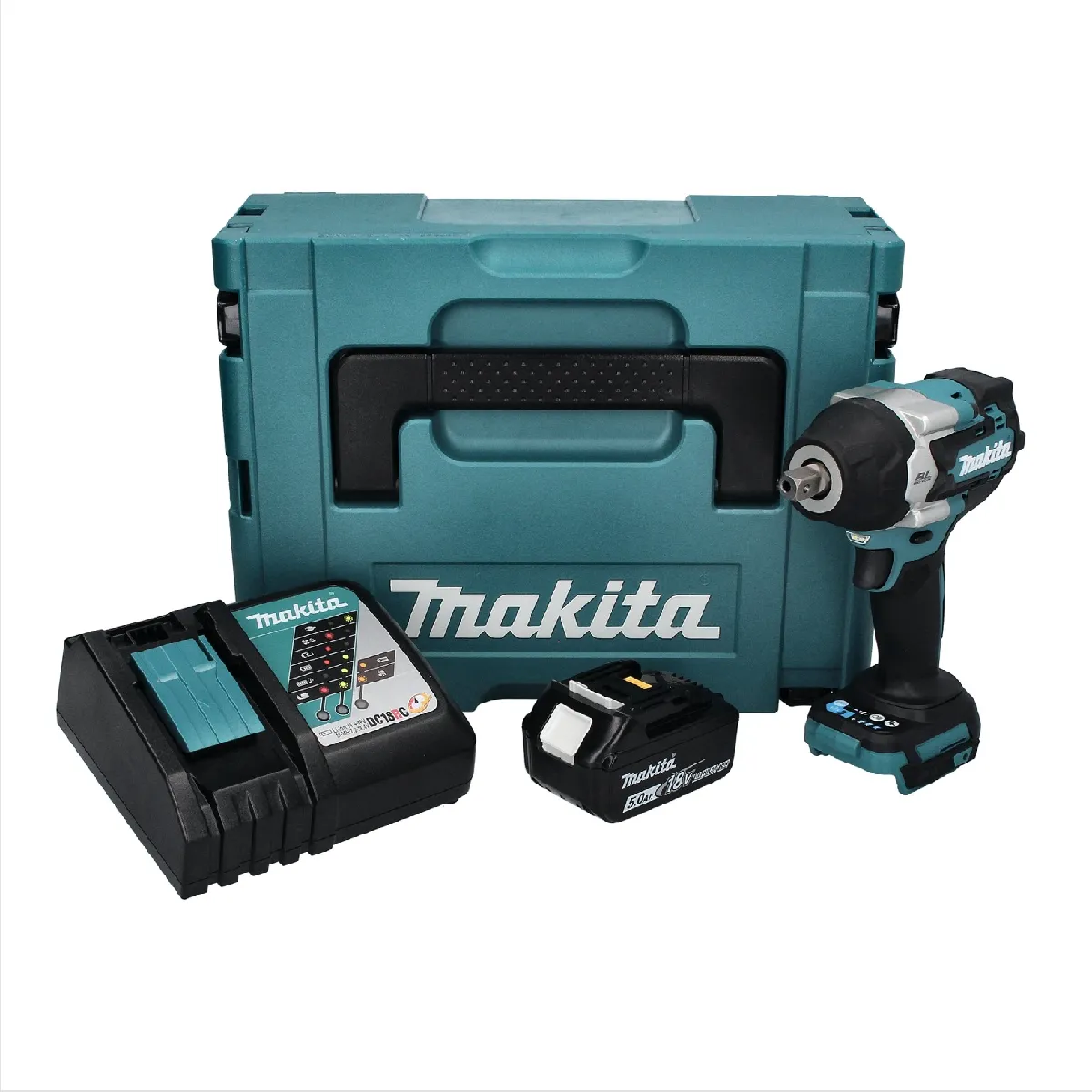 Visseuse à Percussion Sans Fil Makita DTW 701 18V 700 Nm Brushless - vue 2