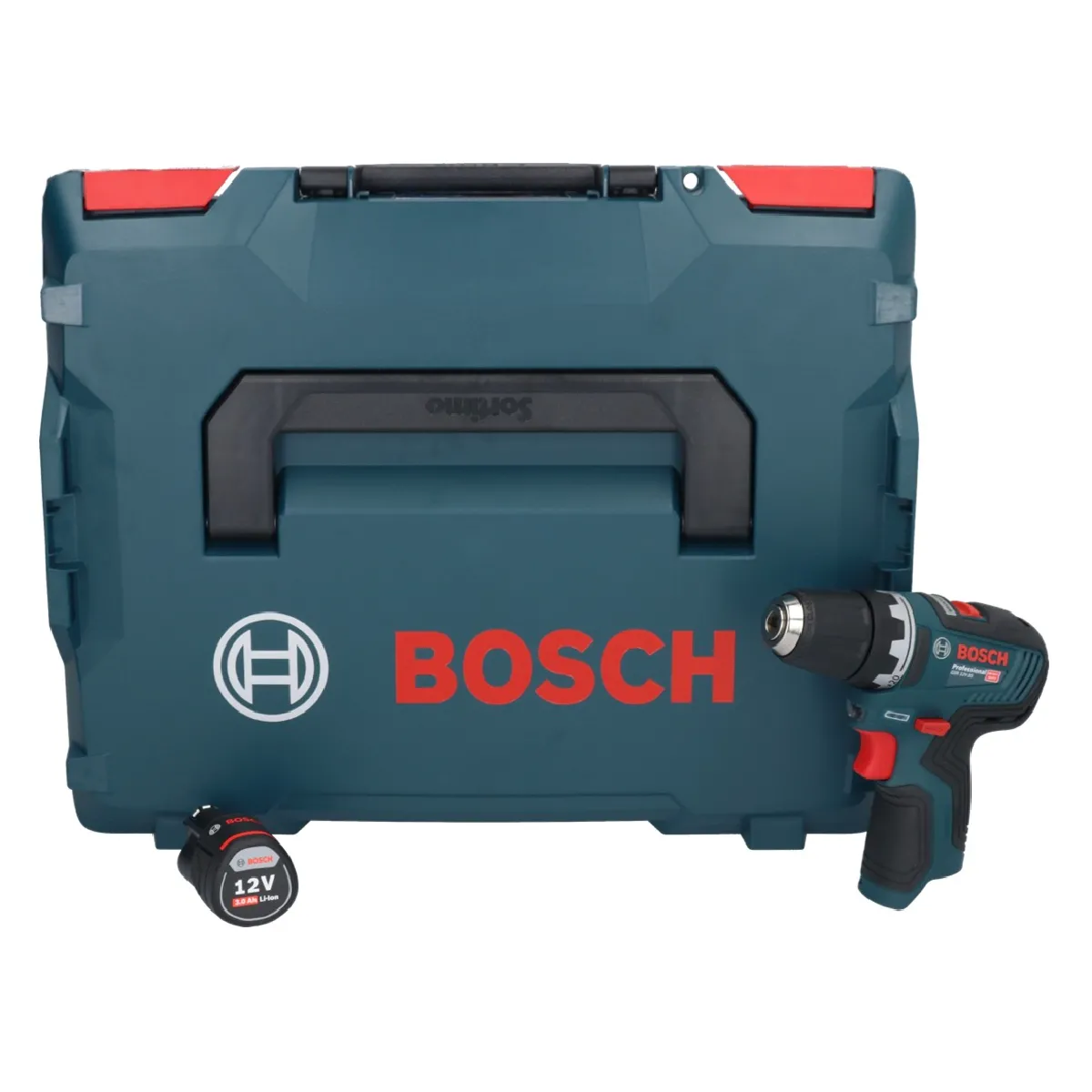 Bosch GSR 12V 35 Professional Perceuse visseuse sans fil 12 V 35 Nm Brushless + 1x batterie 3 0 Ah + Boxx sans chargeur