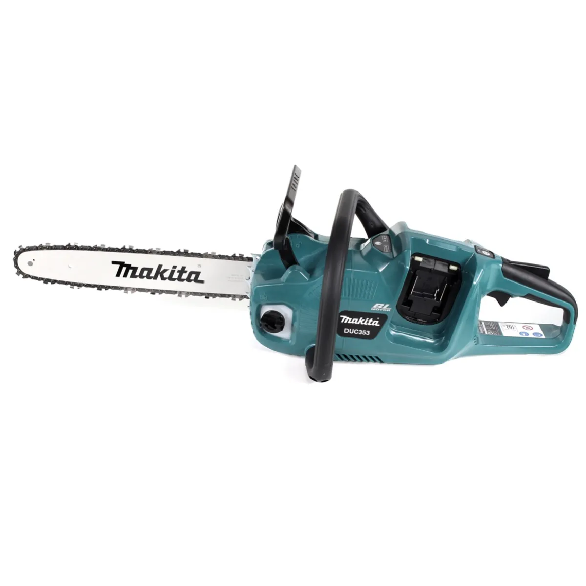 Tronçonneuse sans fil Makita DUC 353 RM2 36V Brushless 35 cm 2x 40 Ah batteries