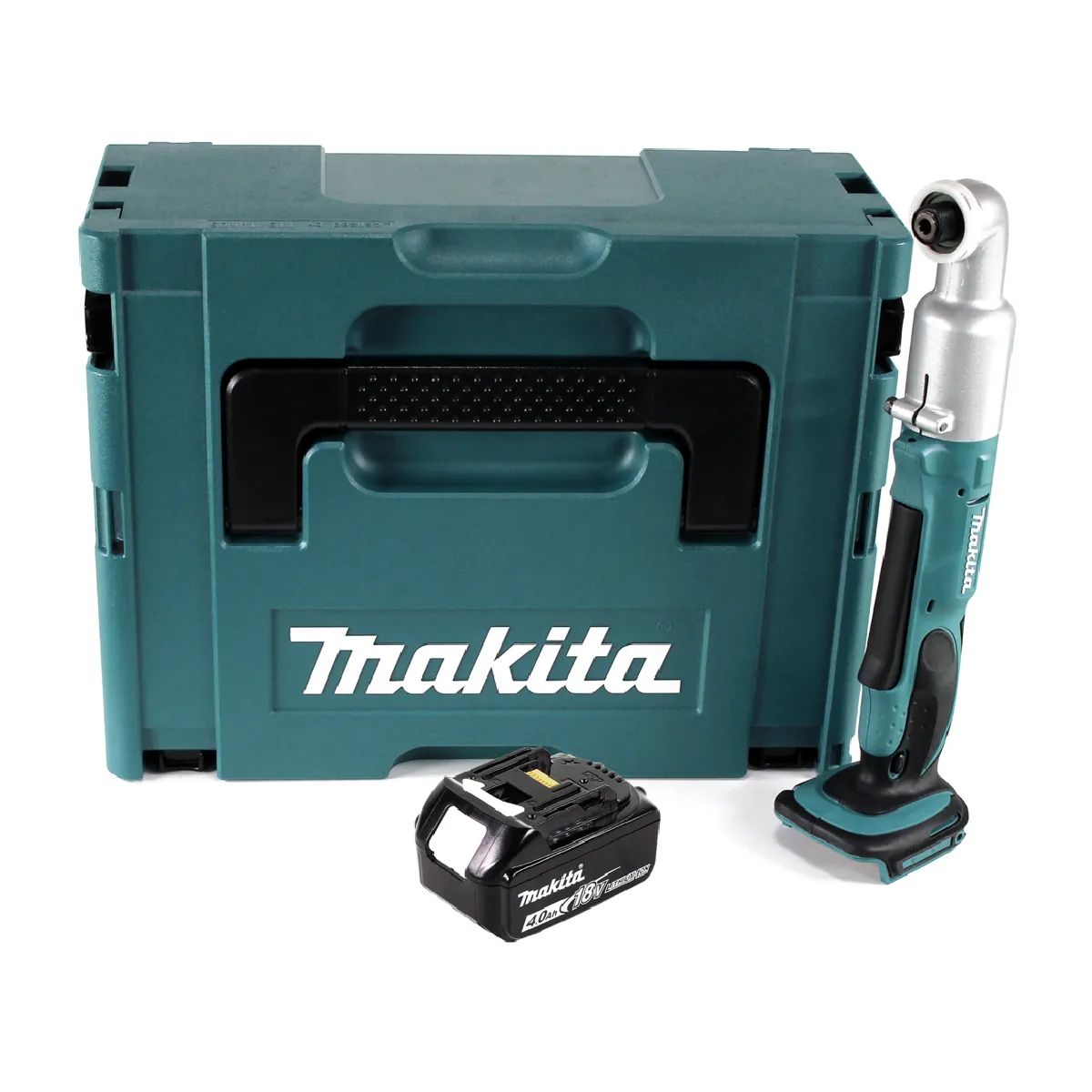 Makita DTL 061 M1J Visseuse d'angle sans fil 18V 14 60Nm + 1x batterie 4 0Ah + Makpac sans chargeur