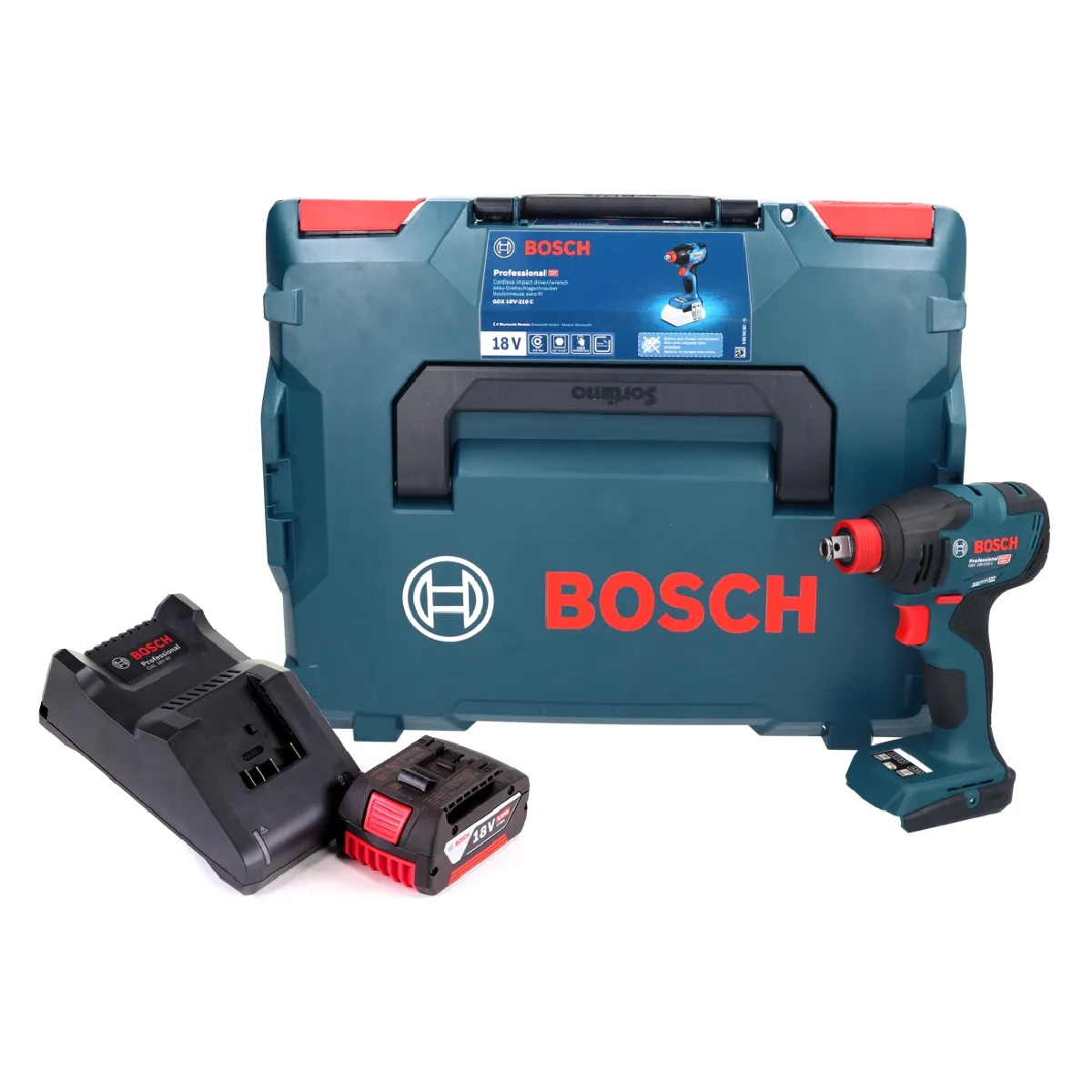 Visseuse à chocs sans fil Bosch GDX 18V 210 C 210 Nm Brushless Batterie 5 0 Ah