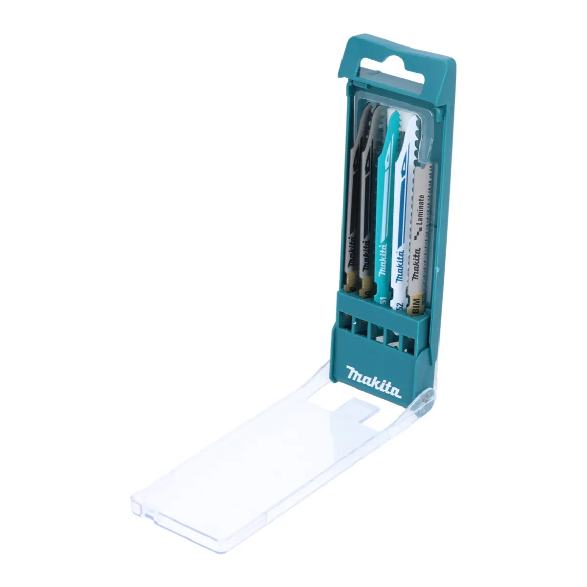 Makita B 48527 Lames de scie sauteuse 60 77 mm BoisPlastiqueAcier douxParquetStratifiés 5 pcs.