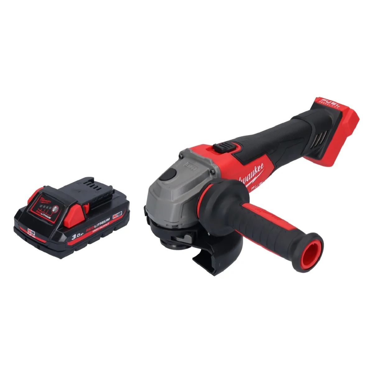 Meuleuse dangle sans fil Milwaukee M18 FSAG125X 18 V 125 mm Brushless Batterie 30 Ah - vue 2