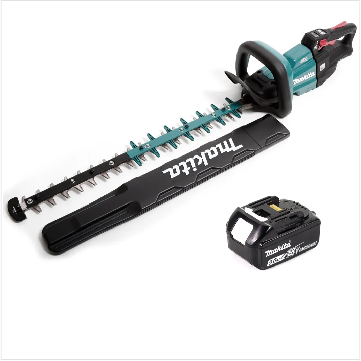 Makita DUH 601 RT1 Taille haies sans fil 18V 60cm Brushless + 1x batterie 5 0Ah + chargeur - vue 1