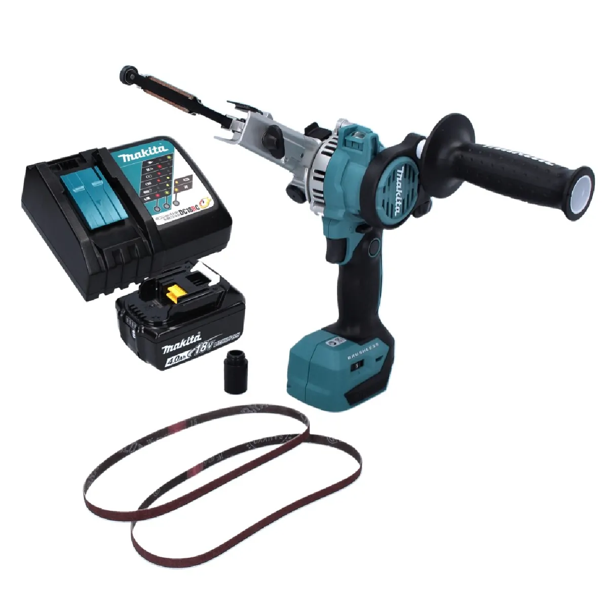à bande sans fil Makita DBS 180 Brushless 18V Batterie 40 Ah - vue 2