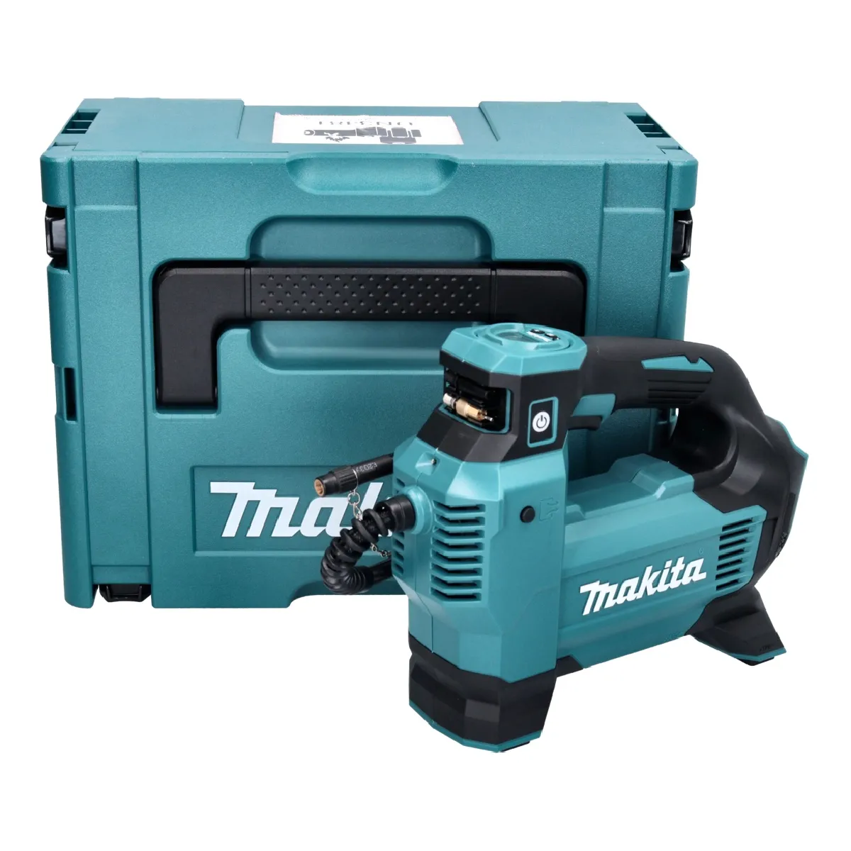 Makita DMP181ZJ Gonfleur sans fil 11 1bar 18V + Coffret Makpac sans batterie sans chargeur