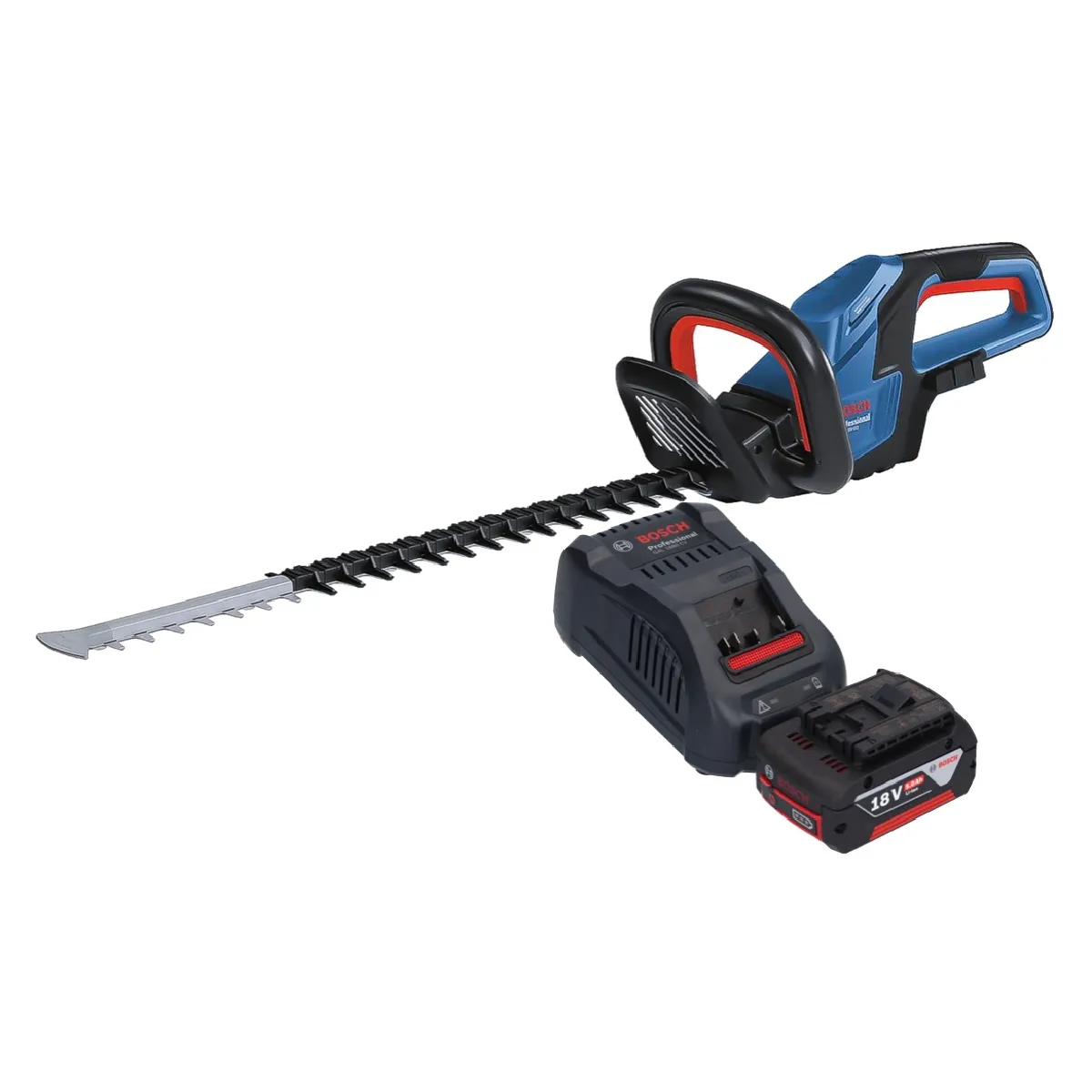 Bosch GHE 18V 60 Professional Taille haie sans fil 18 V 60 cm Brushless + 1x batterie ProCORE 4 0 Ah sans chargeur - vue 1