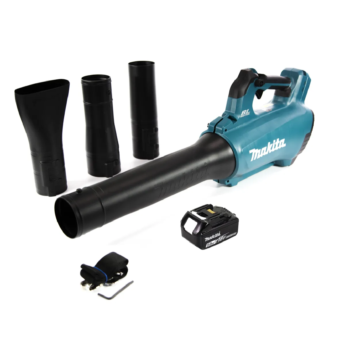 Souffleur de feuilles sans fil Makita DUB 362 2x18V 2x Batteries 3.0Ah Chargeur rapide - vue 4