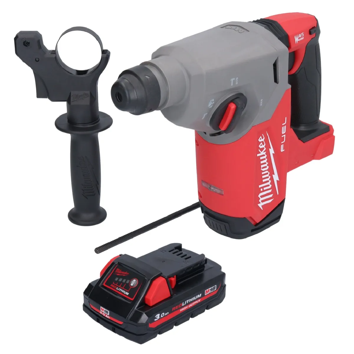Marteau Perforateur Sans Fil Milwaukee M18 FH 18V 25J SDS Plus - vue 2