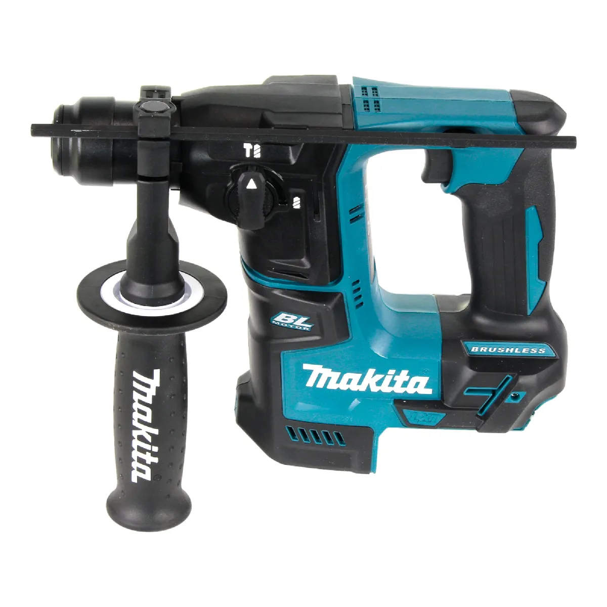 Makita DHR 171 RAJ Marteau perforateur sans fil 18 V 1 20J SDS Plus Brushless + 2x batterie 2 0 Ah + chargeur + Makpac - vue 2