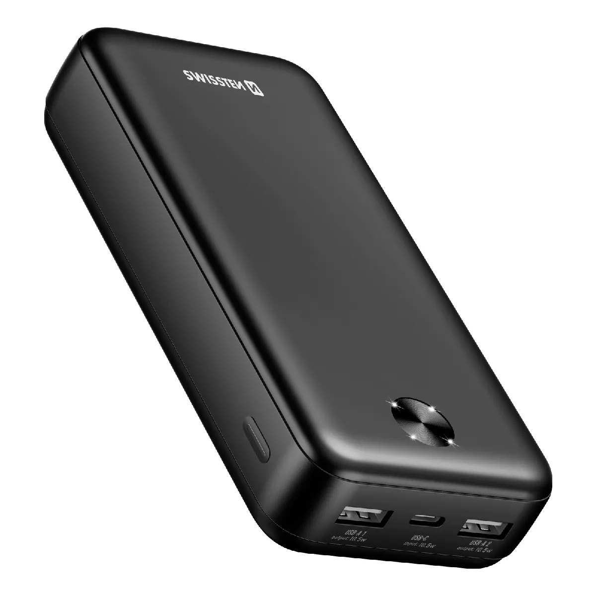 Swissten Noir Powerbank 20000Mah 2 Usb