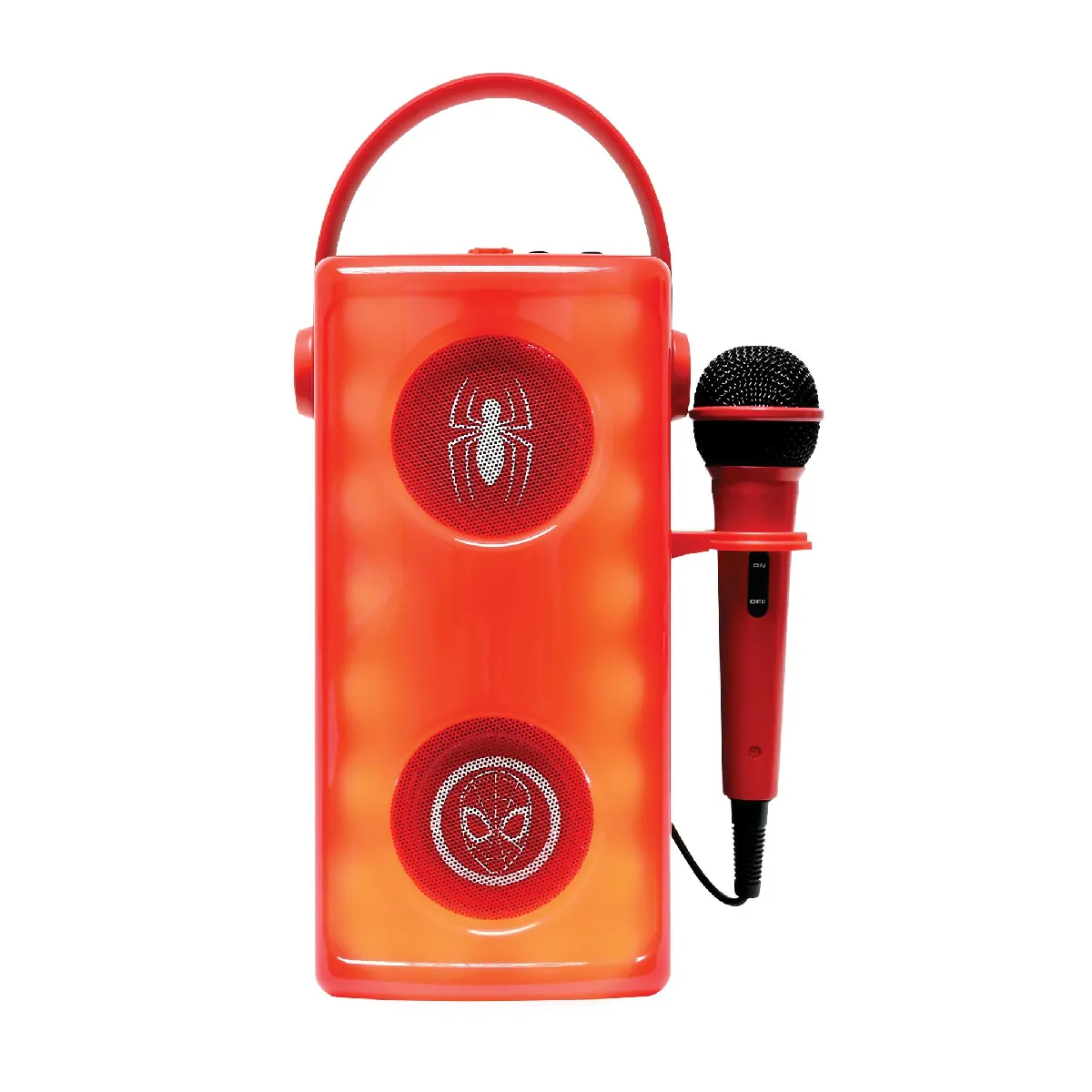 Enceinte Bluetooth lumineuse avec micro Spiderman - vue 2