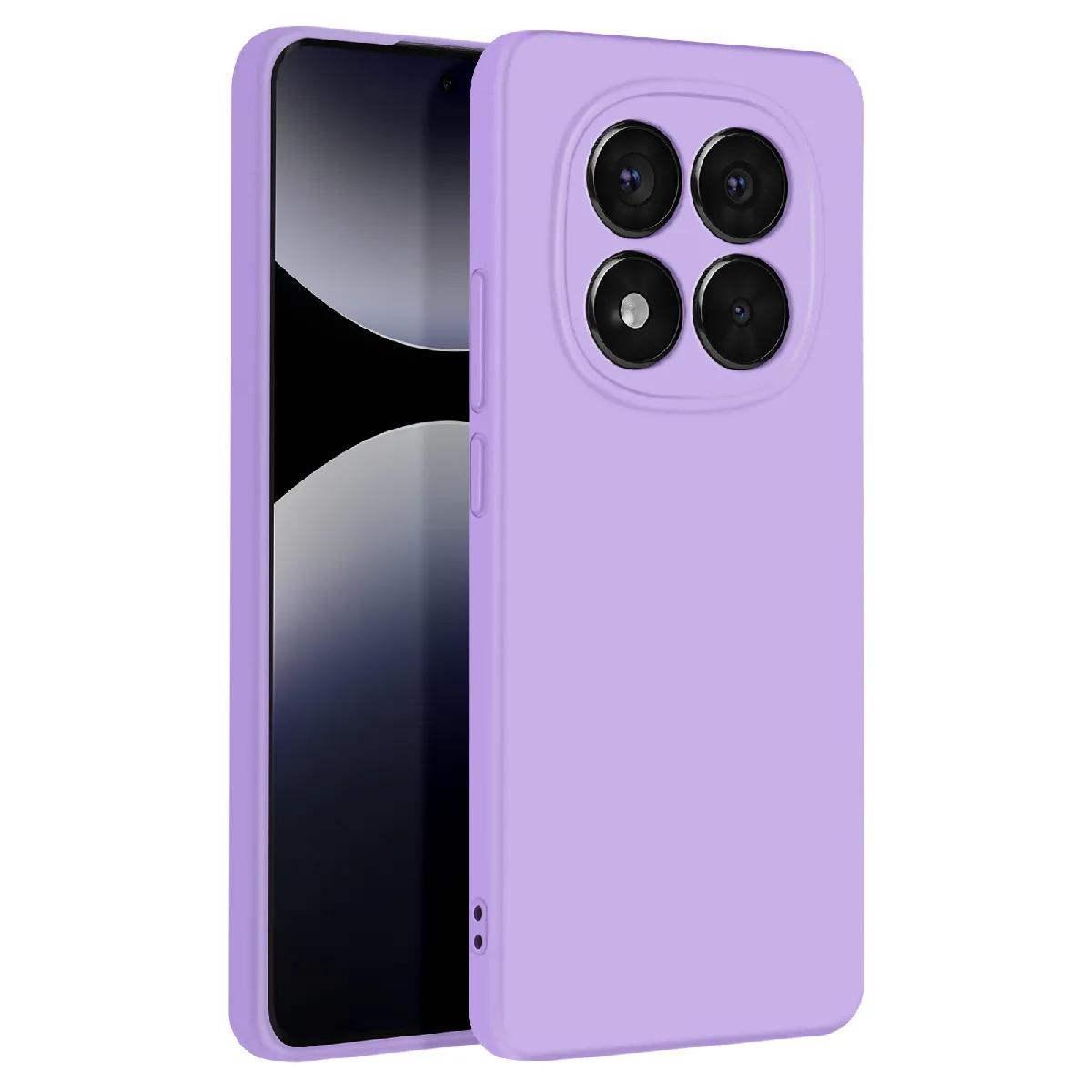Coque Avizar Pour Redmi Note 14 Pro / 14 Pro Plus - Anneau Support Anti-choc - Verte