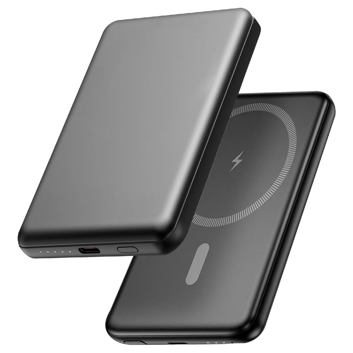 Akashi Batterie De Secours Magsafe À Induction 5000 Mah