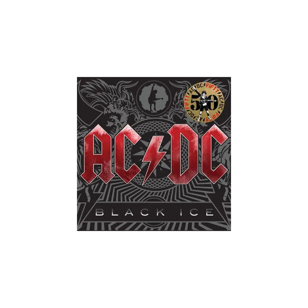 Columbia - Ac/Dc Black Ice 50Th Anniversary Édition Limitée Vinyle Or - Image 2