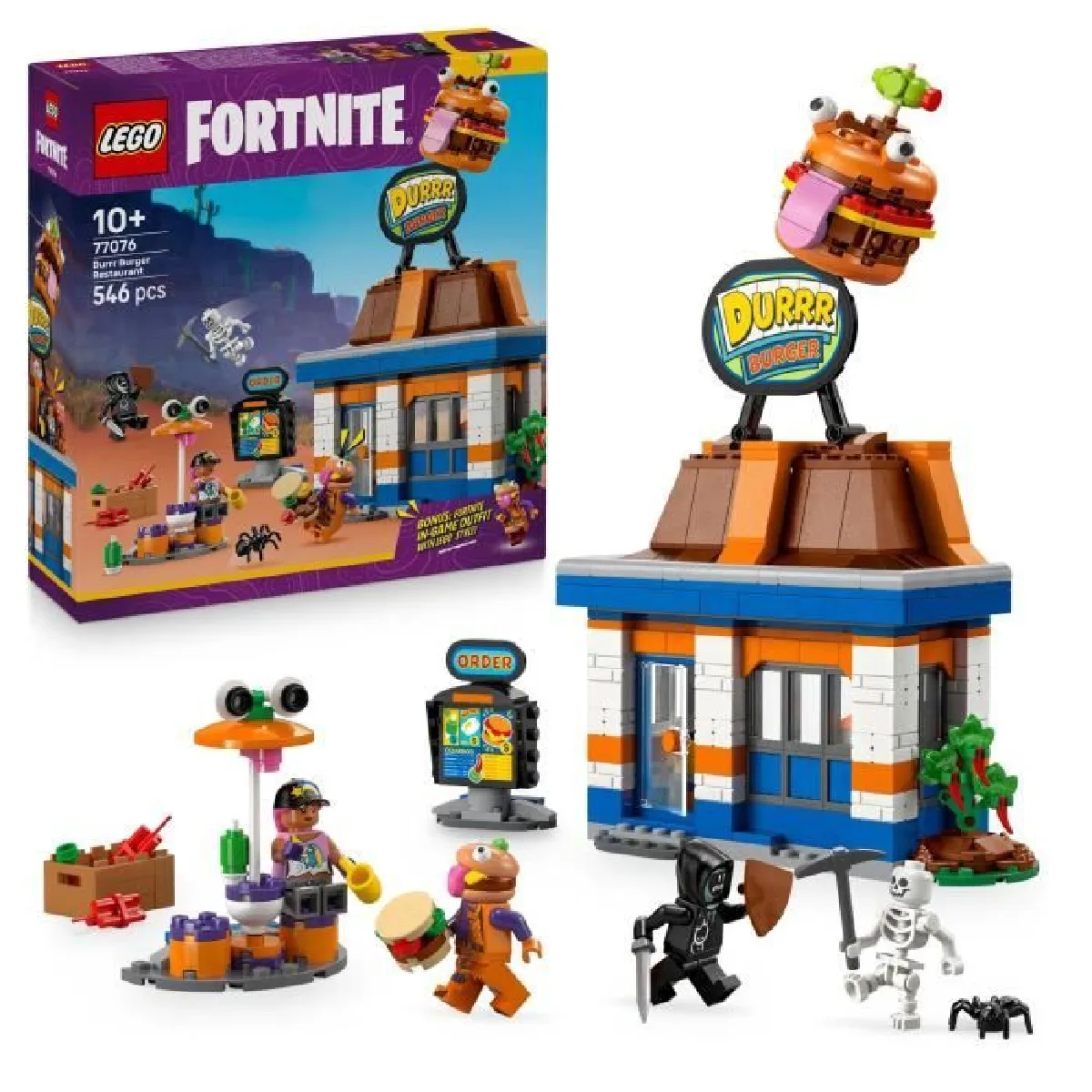 LEGO Fortnite 77076 Le Restaurant Durrr Burger