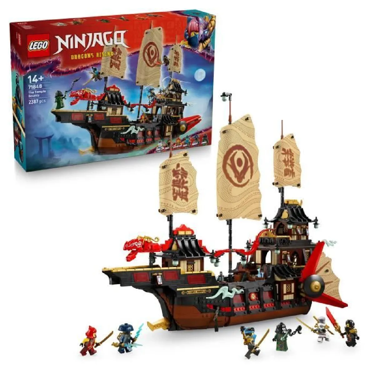 LEGO Ninjago 71848 Le Temple Bounty