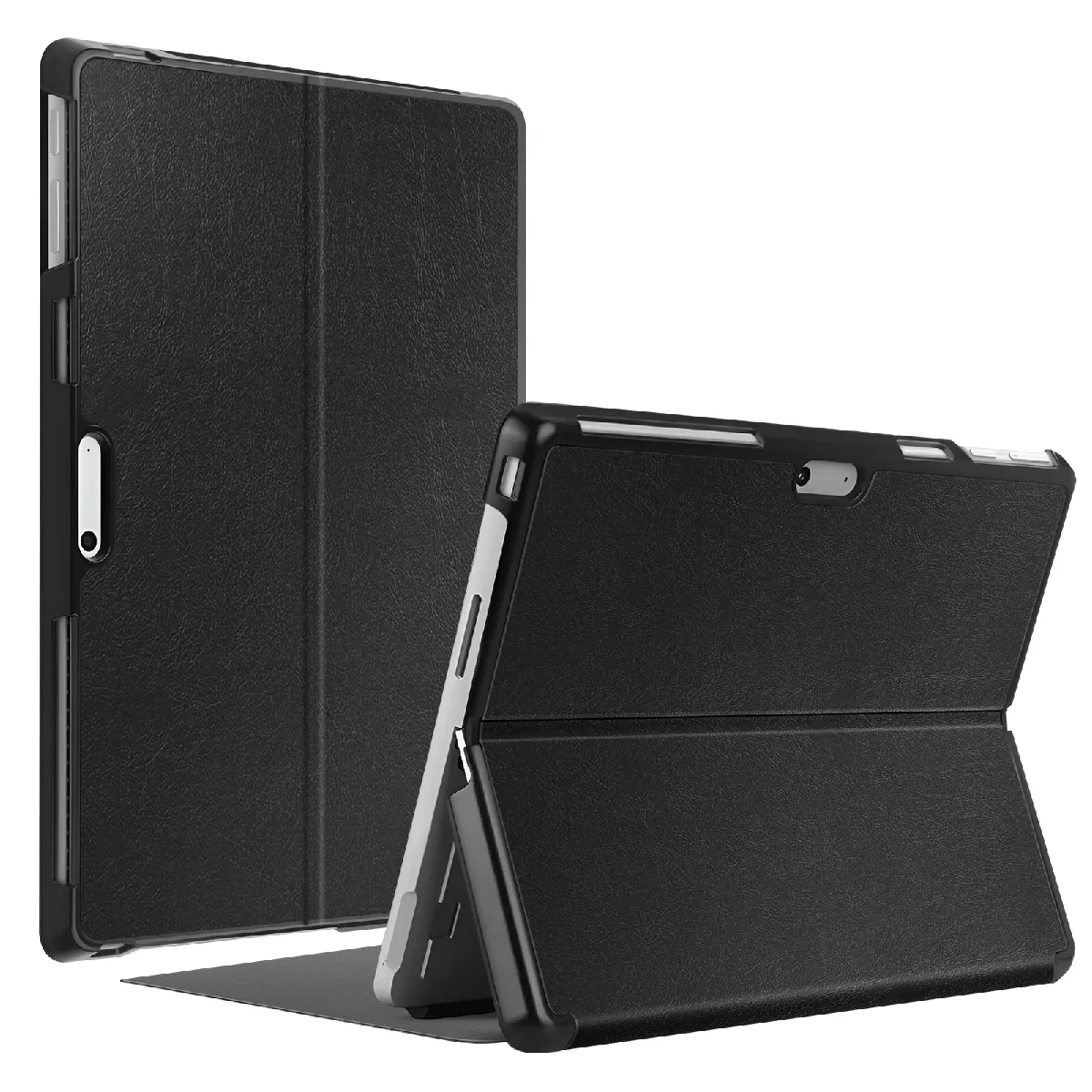 Avizar - Étui pour Surface Pro 11 et Pro 9 - Housse Tablette - Support Vidéo - Noir - Image 3