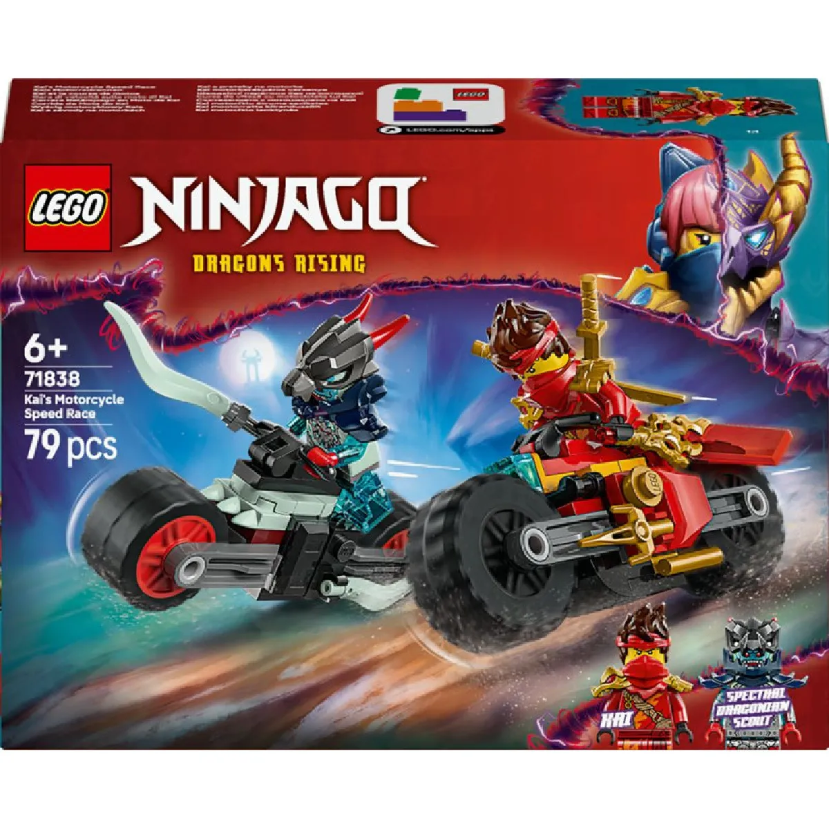 LEGO® Ninjago® 71838 Kai et la course de motos
