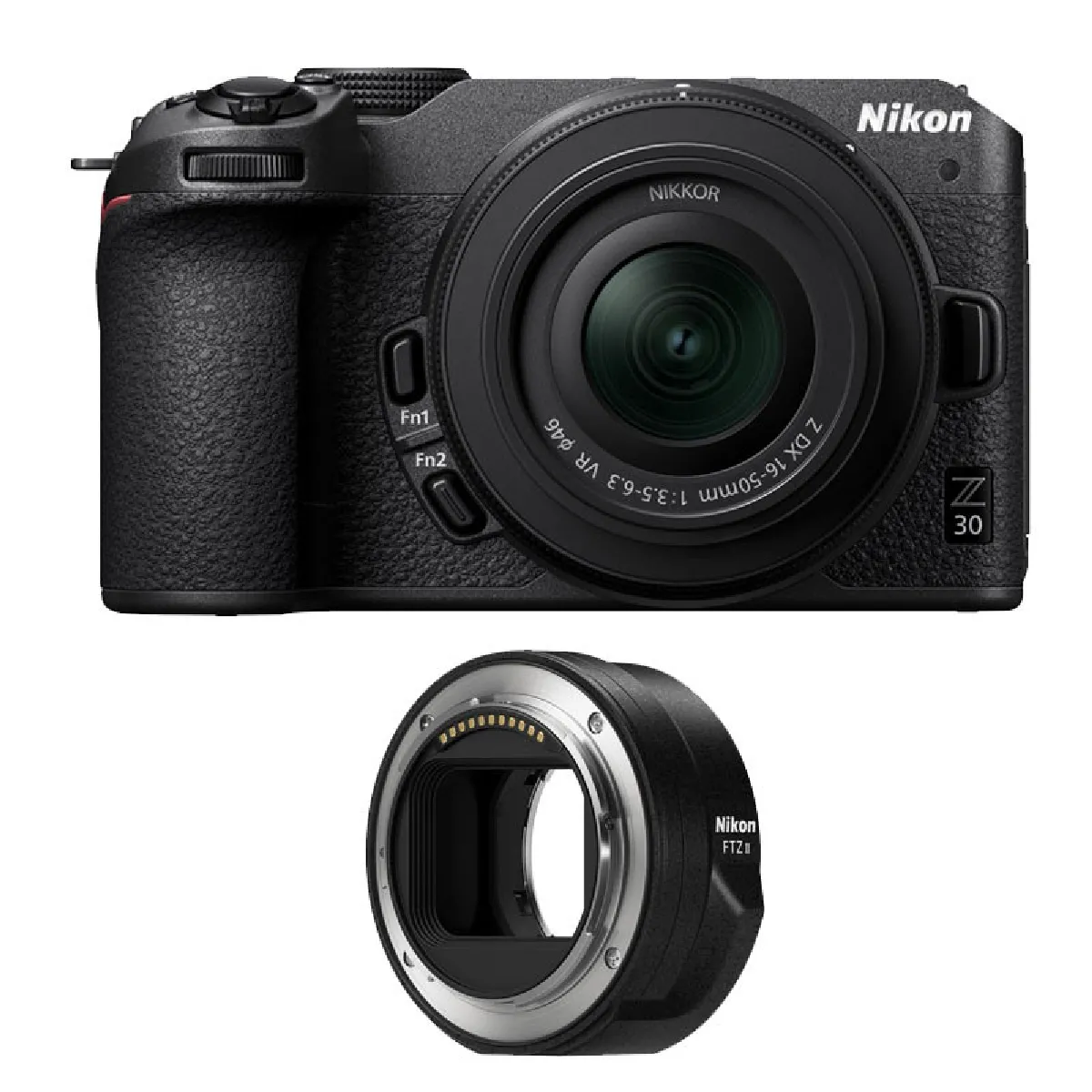 NIKON Z30 + Z 16 50 + Adaptateur FTZ II Neuf - vue 6
