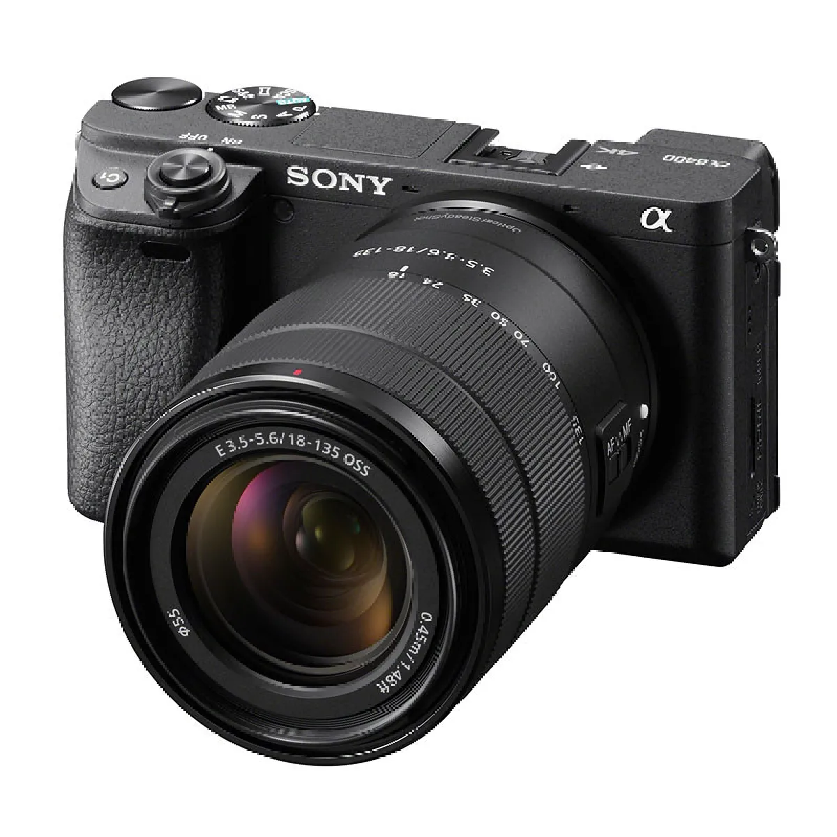 SONY ALPHA 6400 NOIR + 18-135