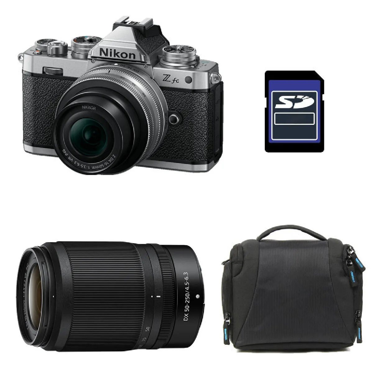 NIKON Z fc + Z 16 50 + Z 50 250 + Sac + Carte SD 8 Go Neuf - vue 9
