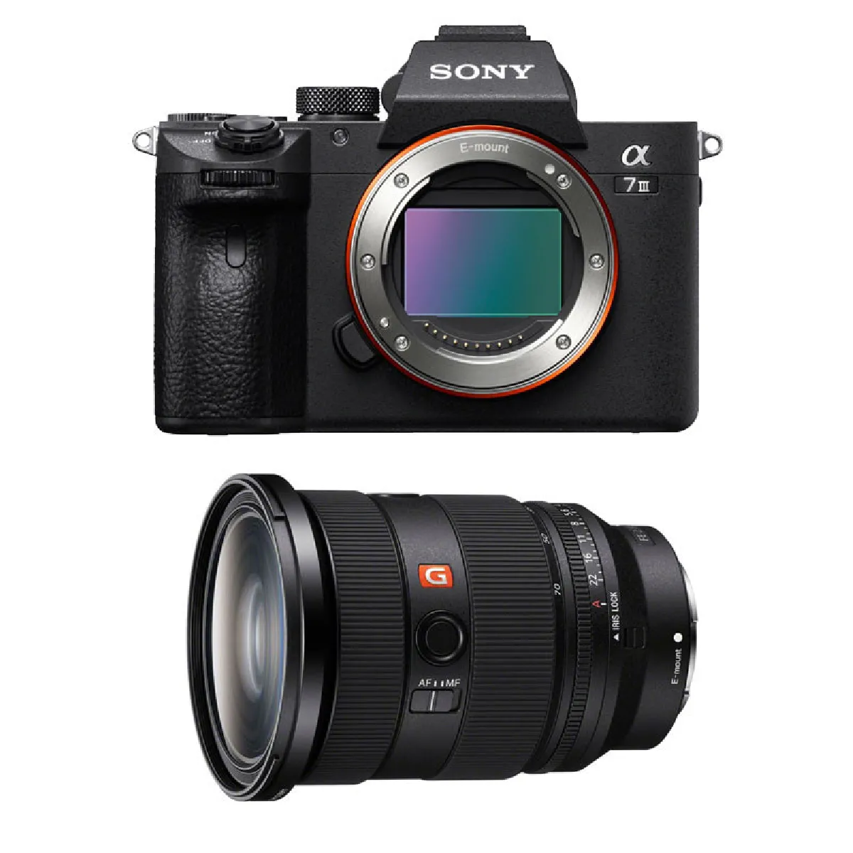 SONY ALPHA 7 III + FE 24 70 f2.8 GM II Neuf - vue 4