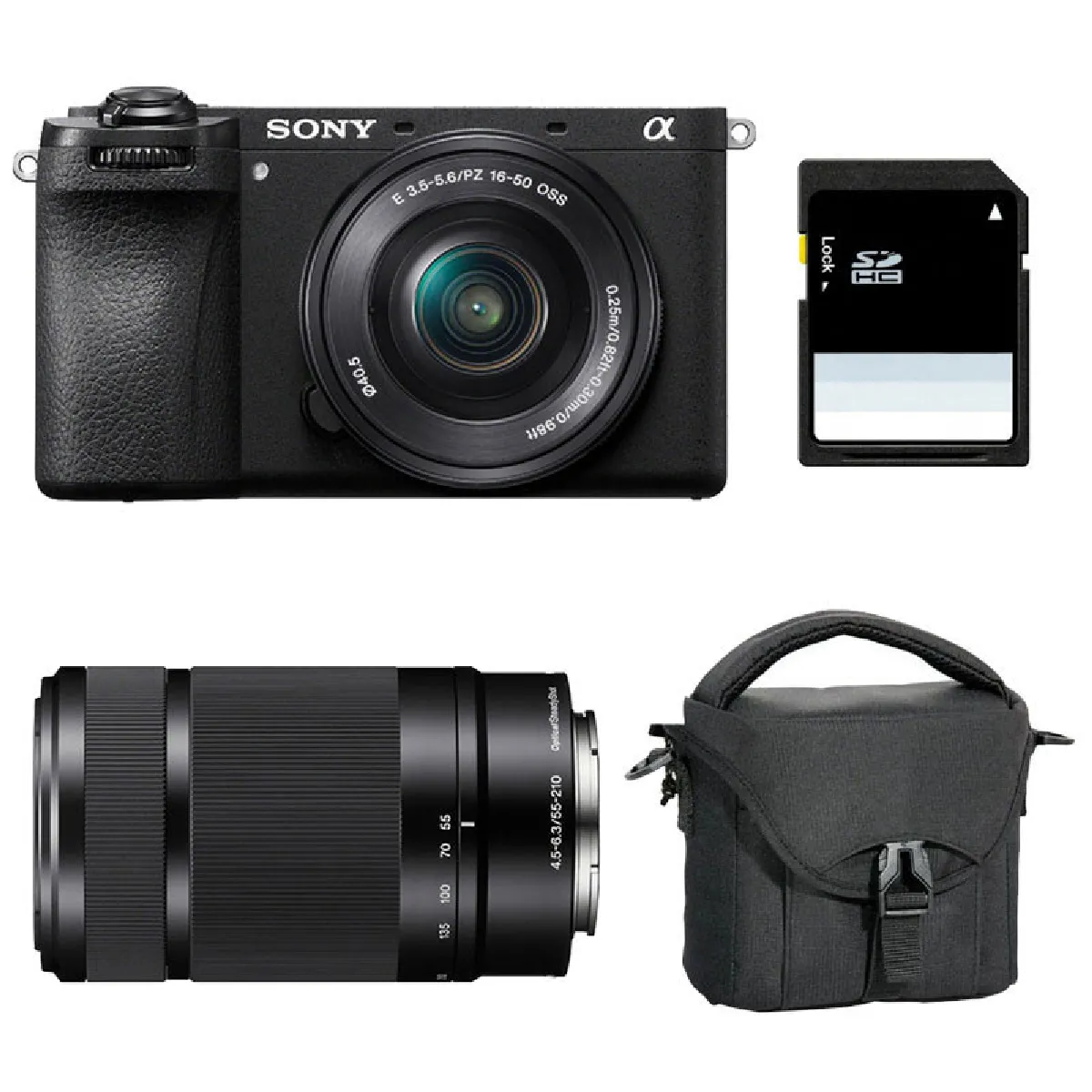 SONY ALPHA 6700 + 16 50 + 55 210 + Sac + SD 8 Go Neuf - vue 2