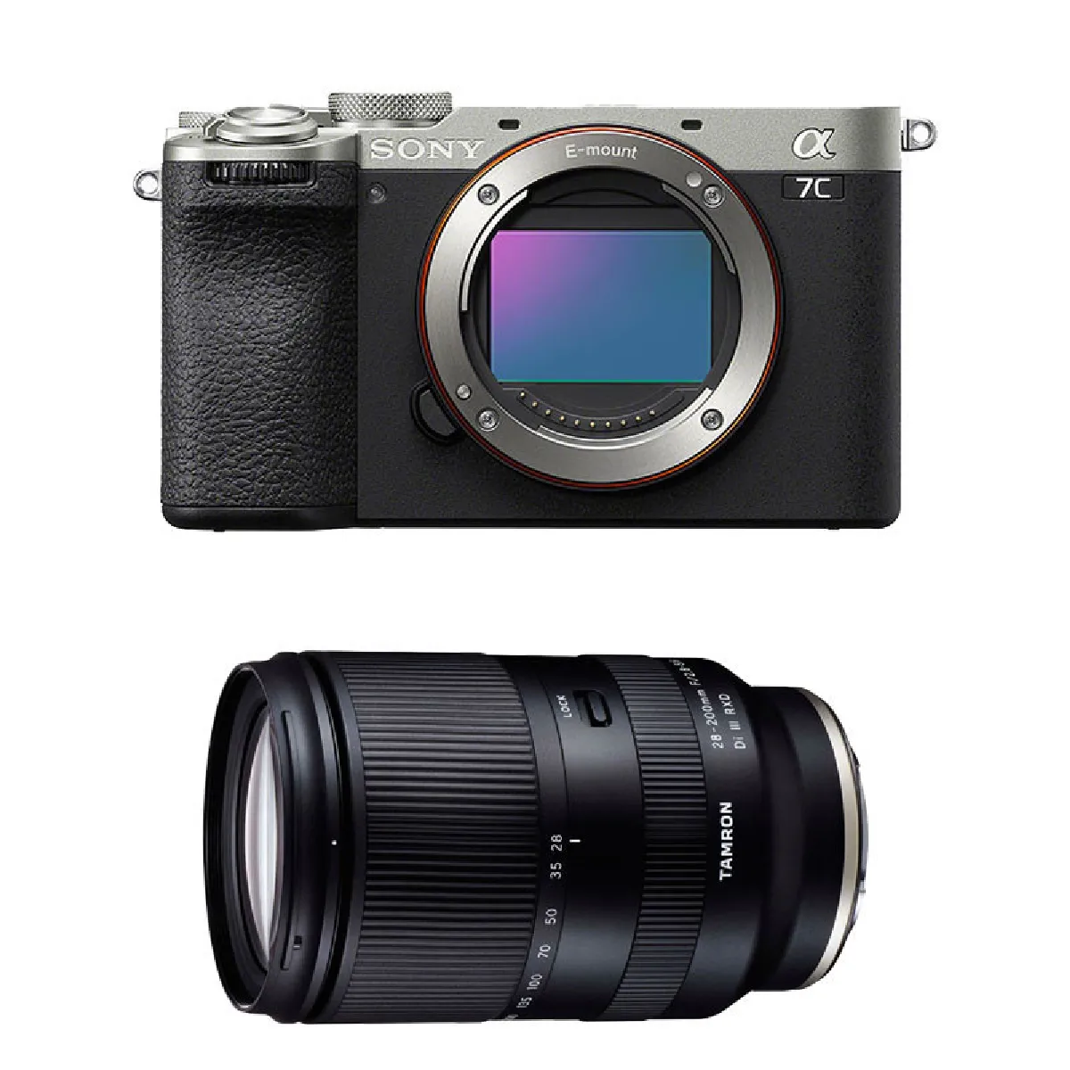 SONY ALPHA 7C II + TAMRON 28 200 f2.8 5.6 SONY FE Neuf - vue 3