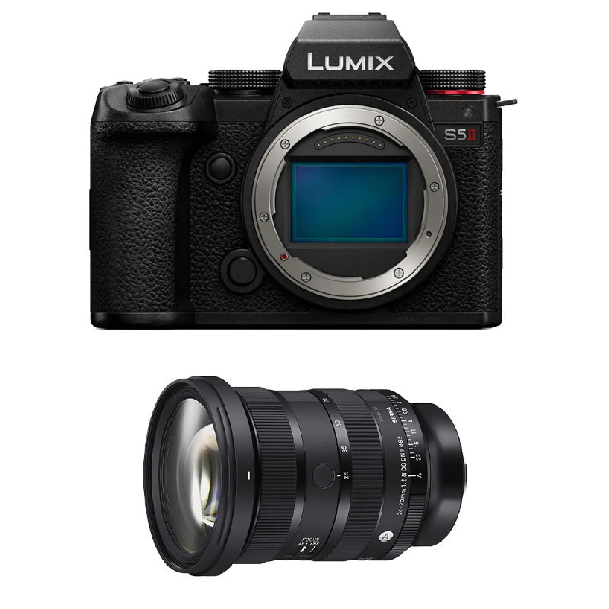 PANASONIC Lumix S5 MARK II + SIGMA Objectif 24 70mm f2.8 DG DN II ART Neuf - vue 4