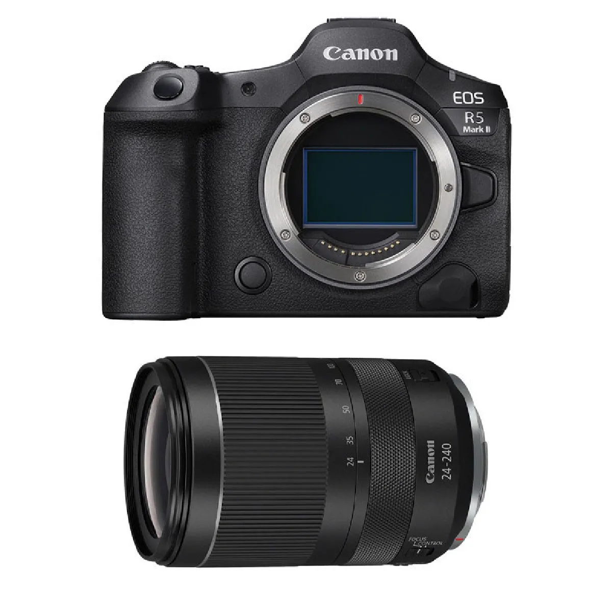 CANON EOS R5 MARK II + RF 24 240mm f4 6.3 IS USM Neuf - vue 4