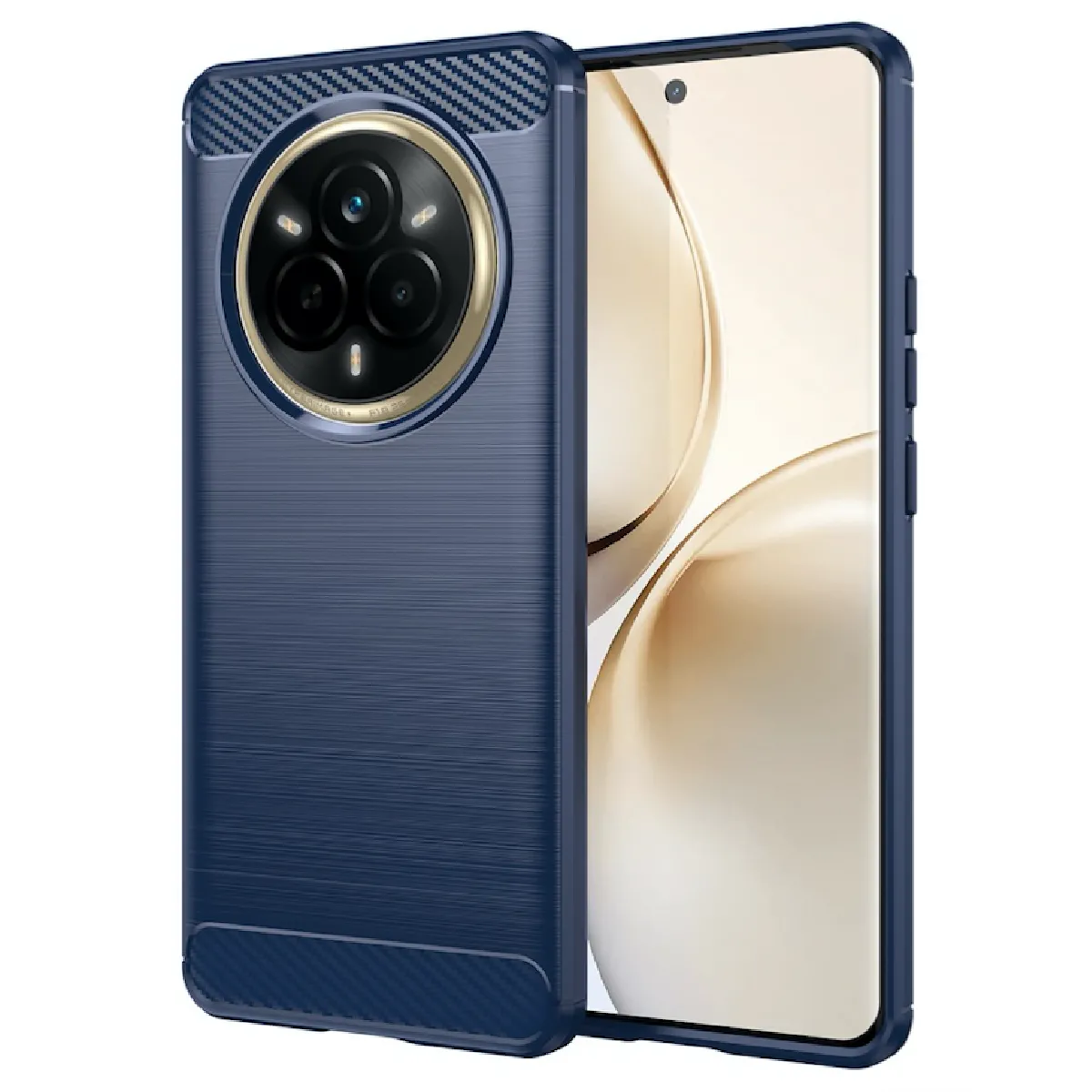 Htdmobiles Rouge Coque Realme 14 Pro 5G - Carbone