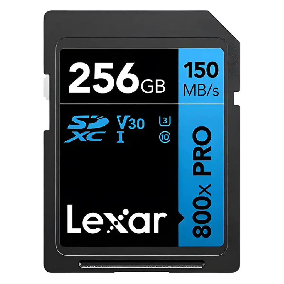 LEXAR  Carte SDXC 800x PRO Blue Series 256Go UHS-1 V30 - Read 150